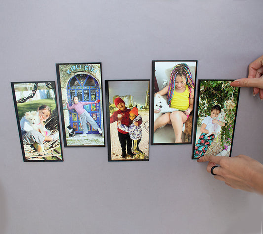 5 Adet 10x20cm Ahşap Tablo